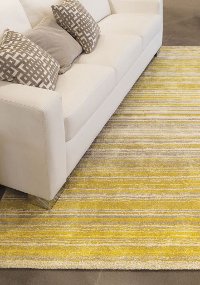 5 x 8 Medium Yellow and Gray Area Rug - Safi-6