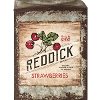 6 Inch Iron Berry Patch Canister with Wood Lid-3