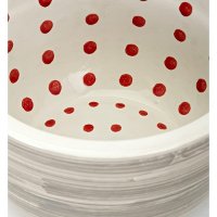 8 Inch Berry Patch Hand Painted Ceramic Mixing Bowl-2