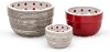 Clearance 4 Inch Berry Patch Hand Painted Ceramic Mixing Bowl