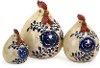 6 Inch Multi Color Scandinavian Chicken Sculpture