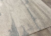 5 x 8 Medium Cirrus Cream, Gray, and Blue Rug - Breeze-3