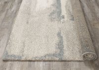 5 x 8 Medium Cirrus Cream, Gray, and Blue Rug - Breeze-6