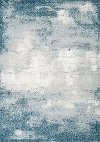 5 x 8 Medium Teal, Gray, and Cream Area Rug - Sable