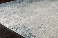 8 x 11 Large Teal, Gray, and Cream Area Rug - Sable-3