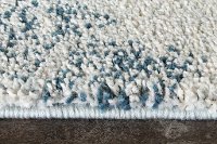8 x 11 Large Teal, Gray, and Cream Area Rug - Sable-4
