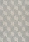 5 x 8 Medium Textured Cubes Gray Area Rug - Ridge