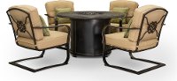 Traditional 5 Piece Fire Pit Set - Charleston-2
