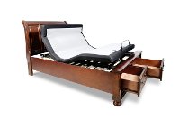 MotoSleep XSF300MS Split King Adjustable Base with Massage and Motion Sensor Lighting-2