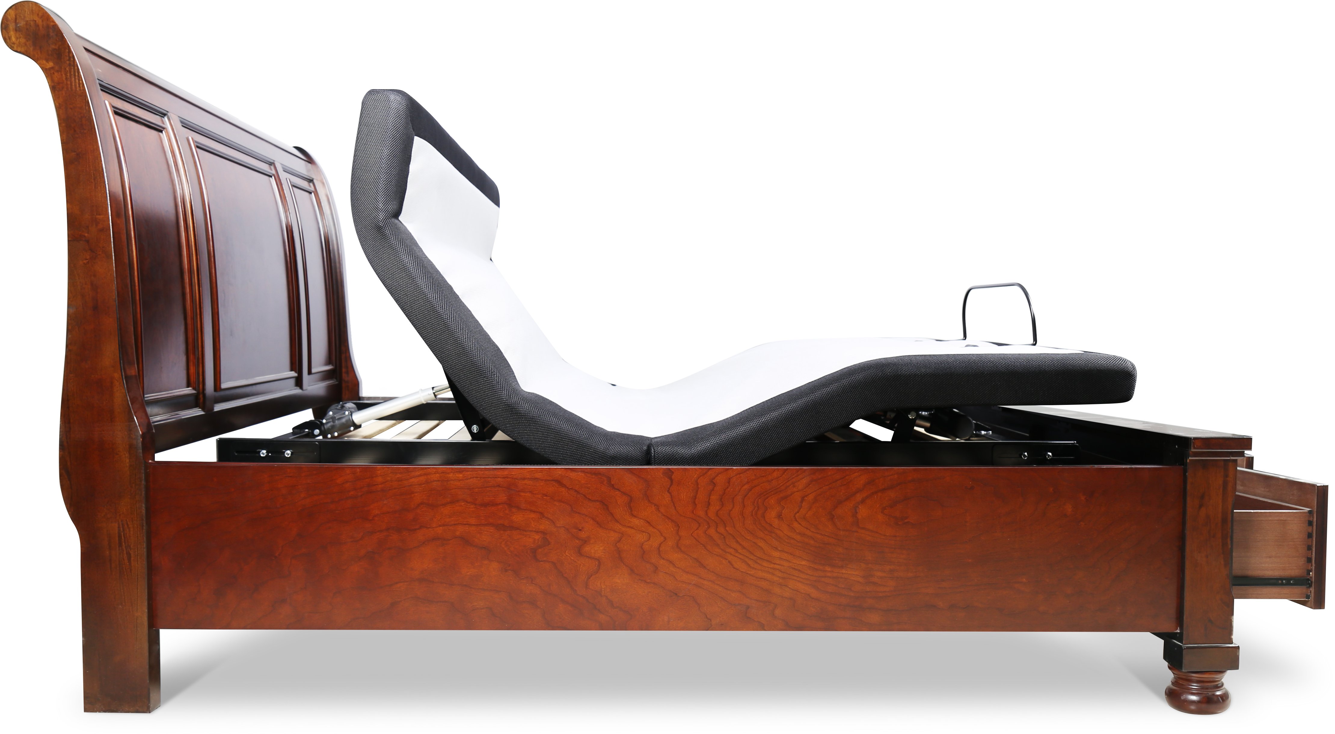 MotoSleep XSF300MS Queen Adjustable Base with Massage and Motion Sensor Lighting-4