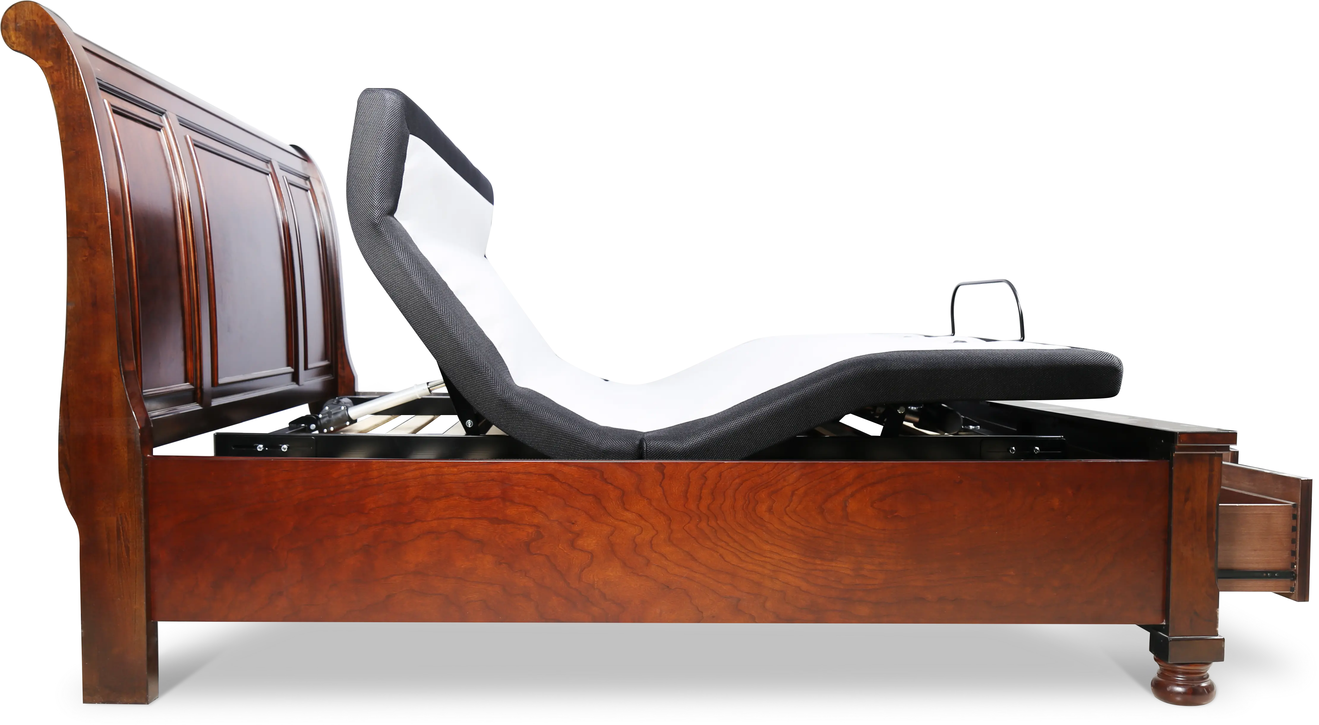 MotoSleep XSF300MS Queen Adjustable Base with Massage and Motion Sensor Lighting-4