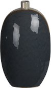 16 Inch Blue Ceramic Vase