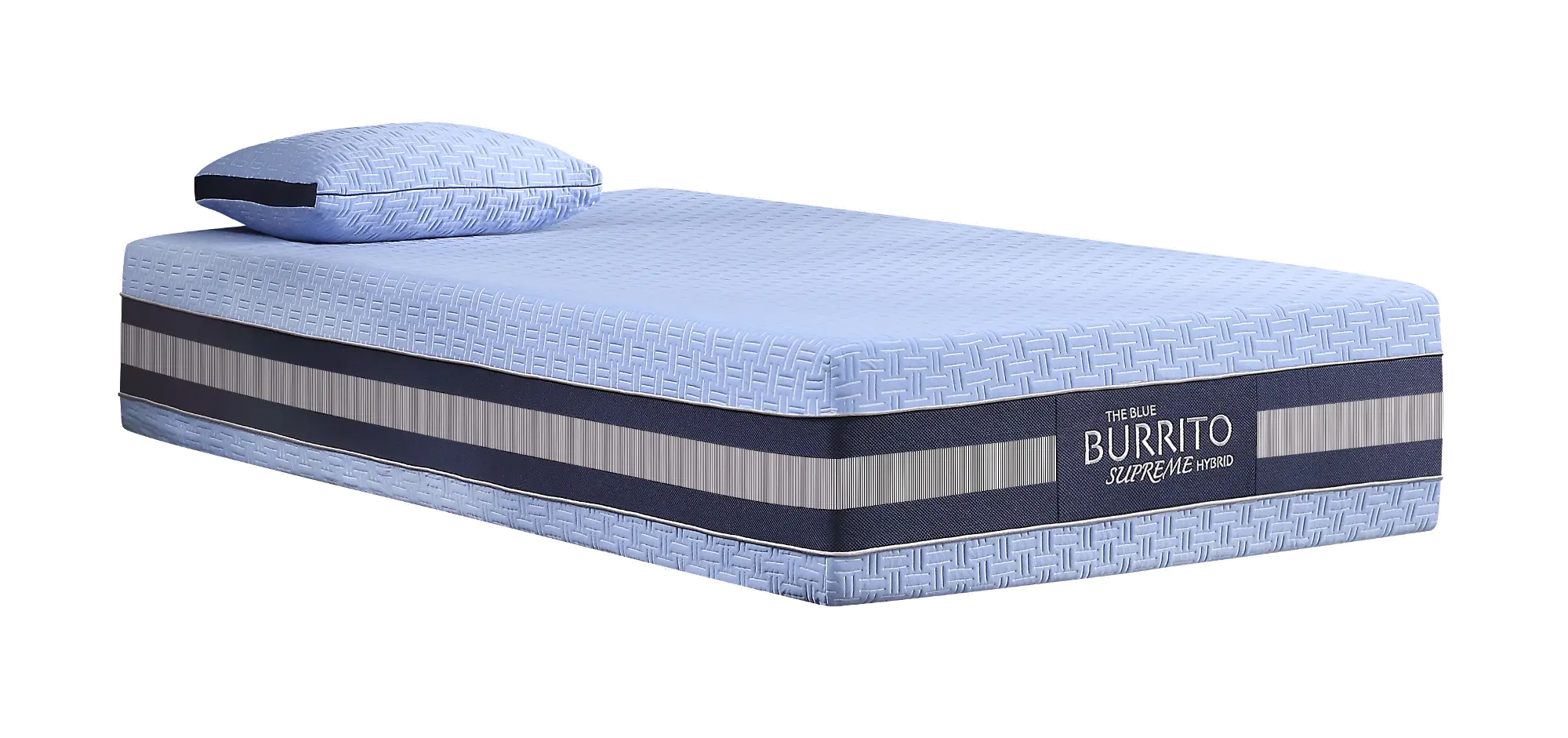 RCBBSU13TW Blue Burrito Supreme Hybrid Twin Mattress-1