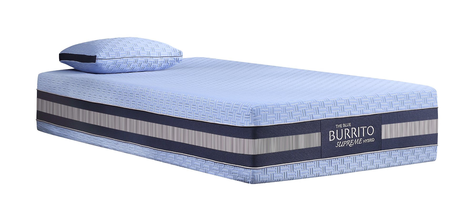 RCBBSU13FL Blue Burrito Supreme Hybrid Full Size Mattress-1