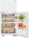 LTCS20120W LG 20.2 cu. ft. Top Freezer Refrigerator - 30 Inch White-4