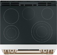 CES750P4MW2 Cafe Double Oven Electric Smart Range - 6.7 cu. ft. White-2