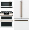 KIT Cafe 3 Piece Kitchen Appliance Package with Gas Range - White