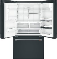 CFE28UP3MD1 Cafe 27.8 cu. ft. French Door Smart Refrigerator with Keurig Cup Dispenser - 36 Inch Matte Black-2
