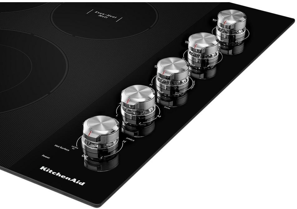 KCES550HBL KitchenAid Smooth Electric Cooktop - 30 Inch, Black-2