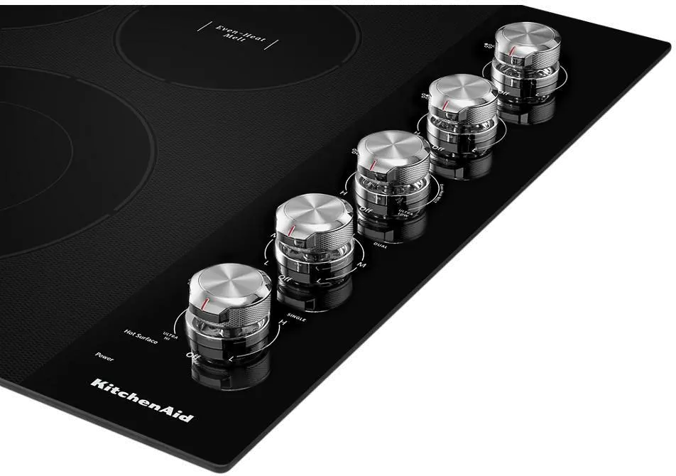 KCES550HBL KitchenAid Smooth Electric Cooktop - 30 Inch, Black-2