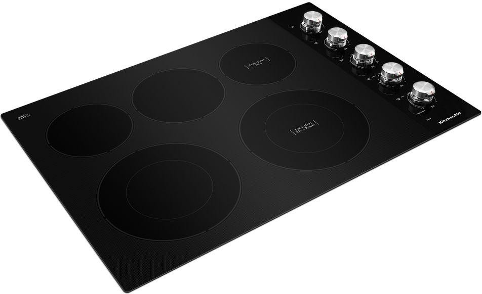KCES550HBL KitchenAid Smooth Electric Cooktop - 30 Inch, Black-3