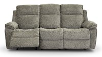 Ervin Gray Transitional Reclining Sofa - Castaway-2