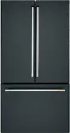 CWE23SP3MD1 Cafe 23.1 cu ft French Door Refrigerator - Counter Depth Matte Black
