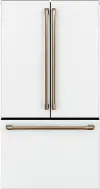 CWE23SP4MW2 Cafe 23.1 cu ft French Door Refrigerator - Counter Depth Matte White