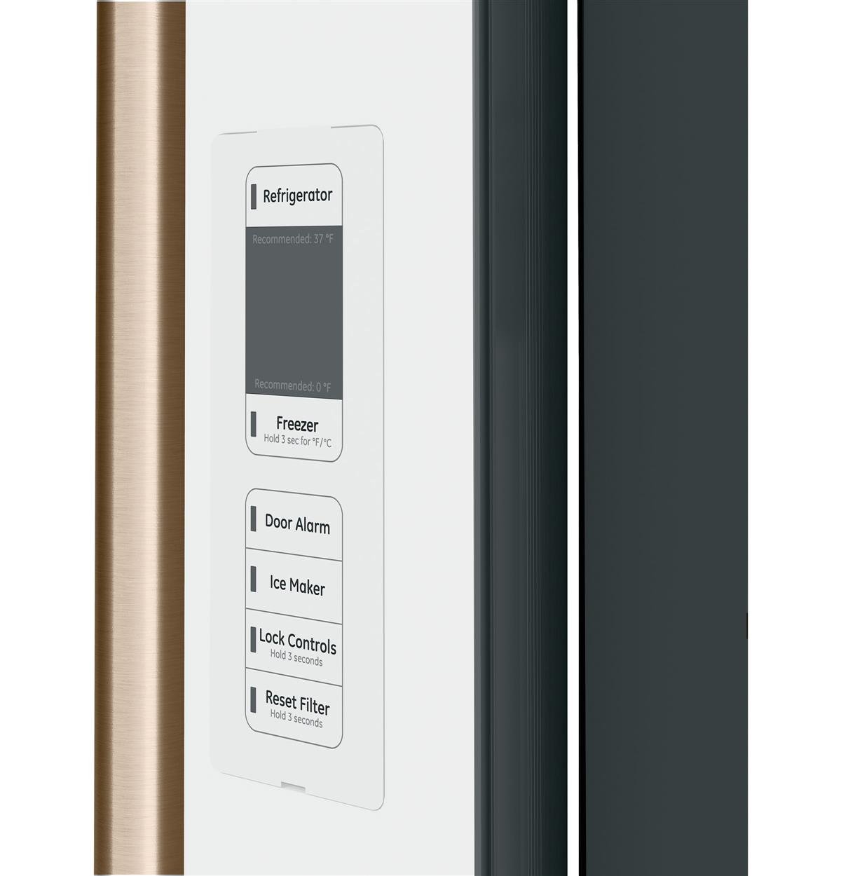 CWE23SP4MW2 Cafe Counter Depth French Door Smart Refrigerator - 23.1 cu. ft., 36 Inch Matte White-3