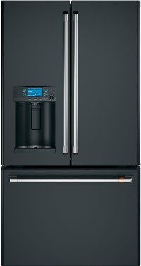 CYE22TP3MD1 Cafe Counter-Depth French-Door Refrigerator with Hot Water Dispenser - 22.2 Cu. Ft. Matte Black
