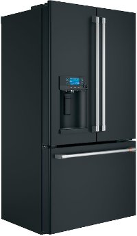 CYE22TP3MD1 Cafe Counter Depth French Door Smart Refrigerator with Hot Water Dispenser - 22.2 cu. ft., 36 Inch Matte Black-5