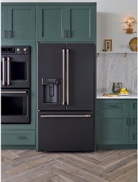 CYE22TP3MD1 Cafe Counter Depth French Door Smart Refrigerator with Hot Water Dispenser - 22.2 cu. ft., 36 Inch Matte Black-6