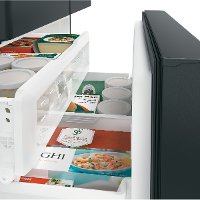 CFE28TP3MD1 Cafe 27.8 cu. ft. French Door Smart Refrigerator with Hot Water Dispenser - 36 Inch Matte Black-6