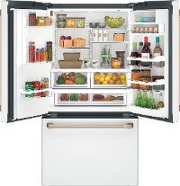 CFE28TP4MW2 Cafe 27.8 cu. ft. French Door Smart Refrigerator with Hot Water Dispenser - 36 Inch Matte White-2