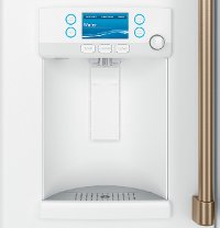 CFE28TP4MW2 Cafe 27.8 cu. ft. French Door Smart Refrigerator with Hot Water Dispenser - 36 Inch Matte White-3