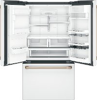 CFE28TP4MW2 Cafe 27.8 cu. ft. French Door Smart Refrigerator with Hot Water Dispenser - 36 Inch Matte White-4