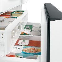 CFE28TP4MW2 Cafe 27.8 cu. ft. French Door Smart Refrigerator with Hot Water Dispenser - 36 Inch Matte White-6