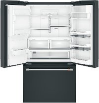 CYE22UP3MD1 Cafe Counter Depth French Door Smart Refrigerator with Keurig Brewing System - 22 cu. ft., 36 Inch Matte Black-4