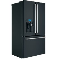 CYE22UP3MD1 Cafe Counter Depth French Door Smart Refrigerator with Keurig Brewing System - 22 cu. ft., 36 Inch Matte Black-5