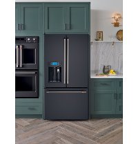 CYE22UP3MD1 Cafe Counter Depth French Door Smart Refrigerator with Keurig Brewing System - 22 cu. ft., 36 Inch Matte Black-6