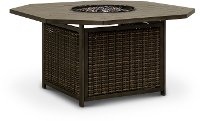 ARE10600P01/FIREPIT Brown Slat Top 47 Inch Patio Fire Pit - Davenport-2