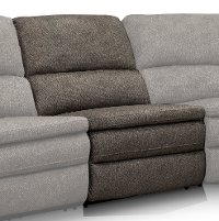 Silver Armless Chair - Cyprus
