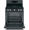 CGB500P3MD1 Cafe 30 Free-Standing Gas Oven with Convection Range - Matte Black-3