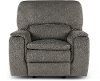 Silver Gray Transitional Rocker Recliner - Cyprus
