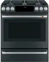CGS700P3MD1 Cafe 5.6 cu ft Gas Range - Black Matte
