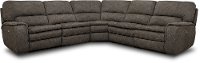 Silver Gray 5 Piece Power Reclining Sectional Sofa - Cyprus