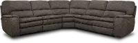 Silver Gray 5 Piece Power Reclining Sectional Sofa - Cyprus