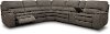 Silver Gray 6 Piece Power Reclining Sectional Sofa - Cyprus