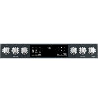 C2S900P3MD1 Cafe 30 Front Control Dual-Fuel Convection Range - Matte Black-4