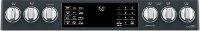 CES750P3MD1 Cafe Slide-In Front Control Convection Double Oven Smart Range - Matte Black-2